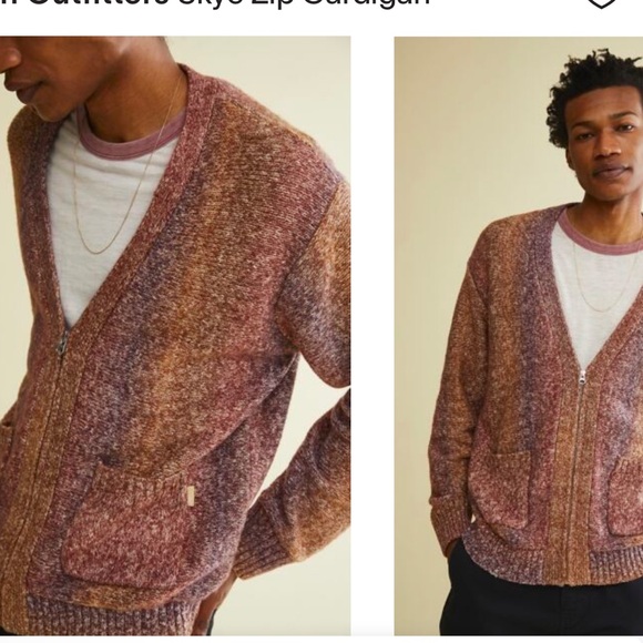 Urban Outfitters Men’s Skye Zip Cardigan Sz L - Picture 11 of 11